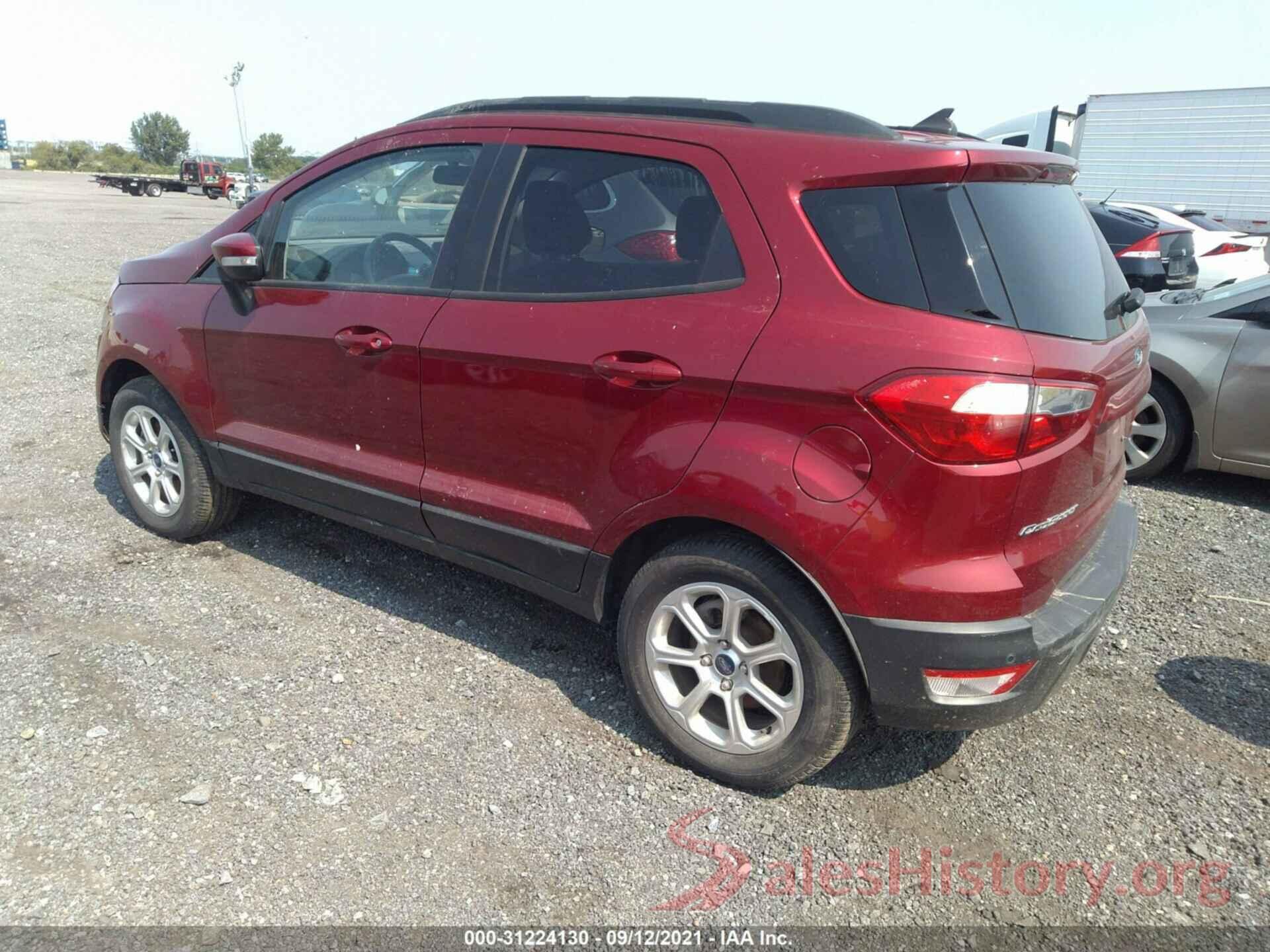 MAJ6S3GL7KC296339 2019 FORD ECOSPORT