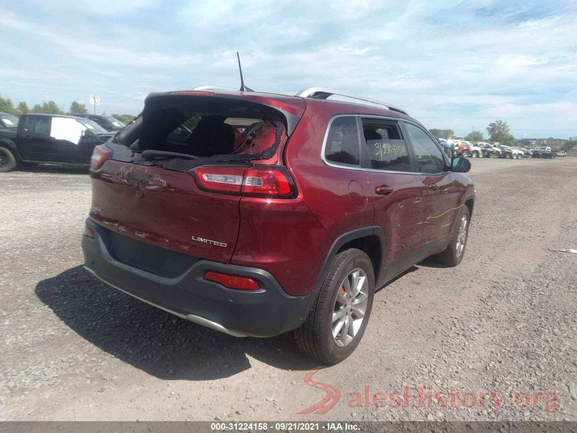 1C4PJMDB0JD601532 2018 JEEP CHEROKEE