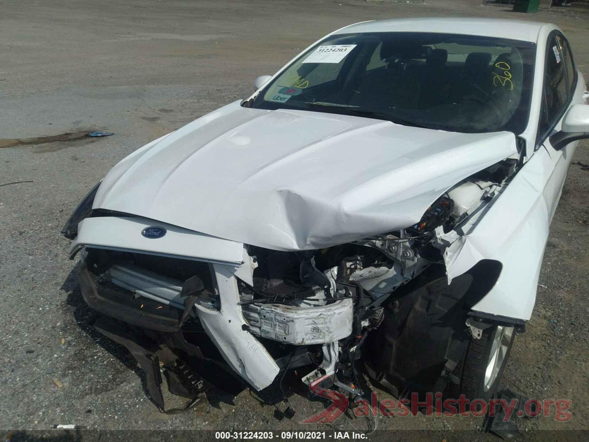 3FA6P0LU5KR188138 2019 FORD FUSION HYBRID