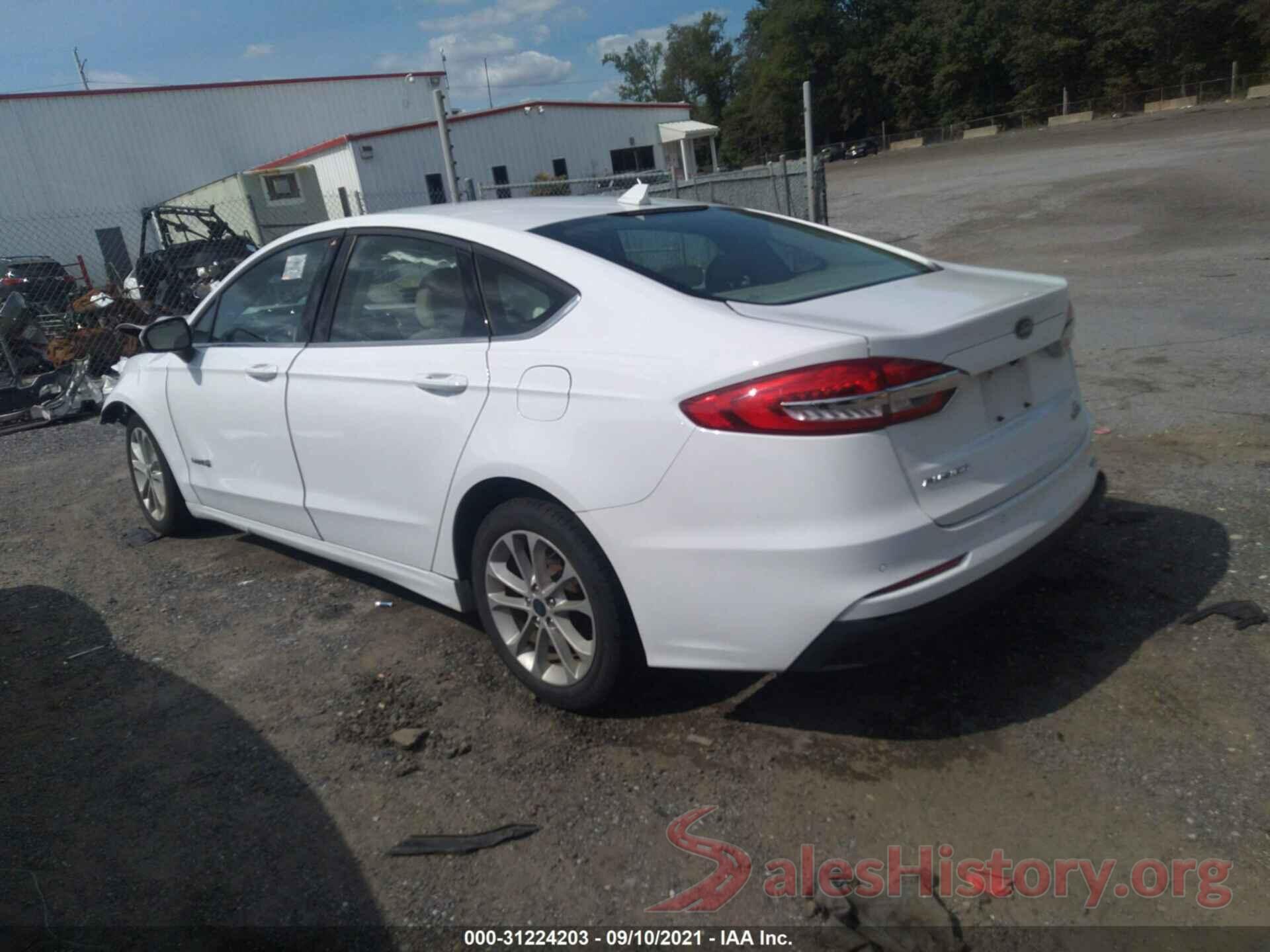 3FA6P0LU5KR188138 2019 FORD FUSION HYBRID