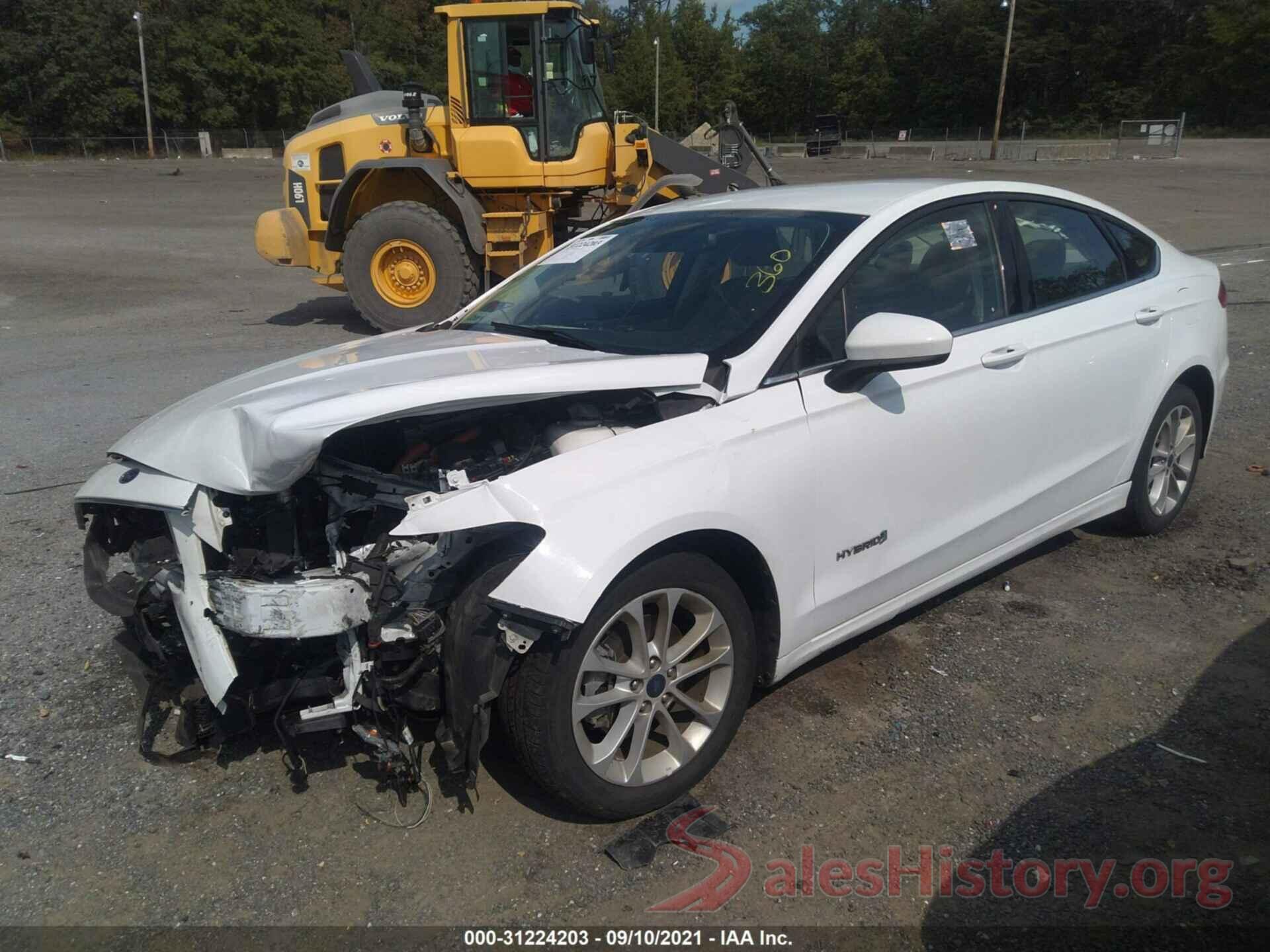 3FA6P0LU5KR188138 2019 FORD FUSION HYBRID