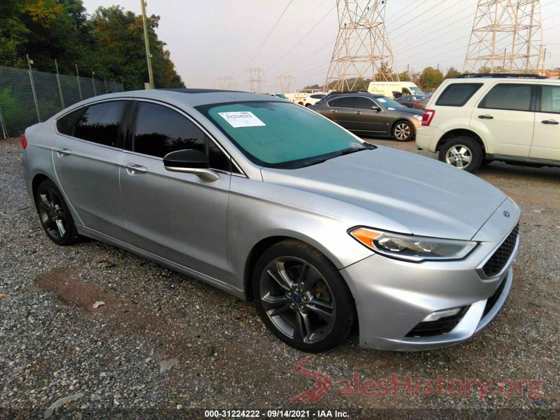 3FA6P0VP6HR153267 2017 FORD FUSION