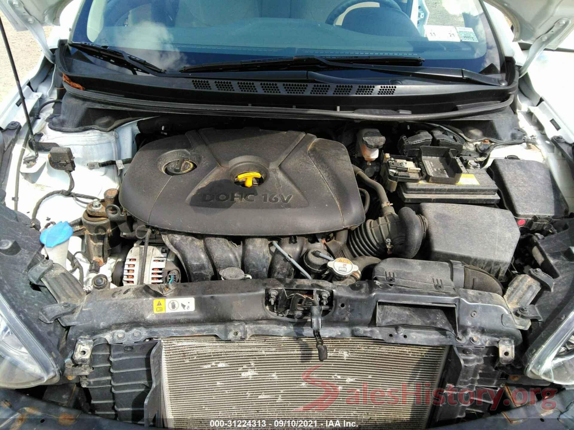 5NPDH4AE9GH761411 2016 HYUNDAI ELANTRA