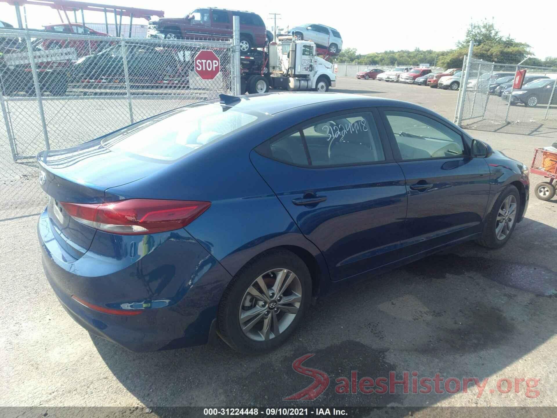 5NPD84LF1JH333300 2018 HYUNDAI ELANTRA