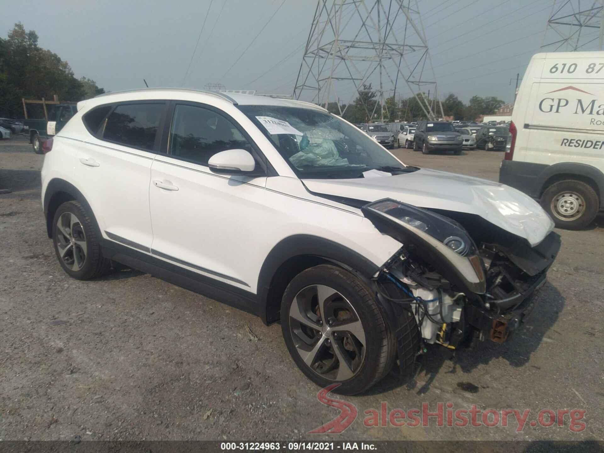 KM8J33A26GU053877 2016 HYUNDAI TUCSON