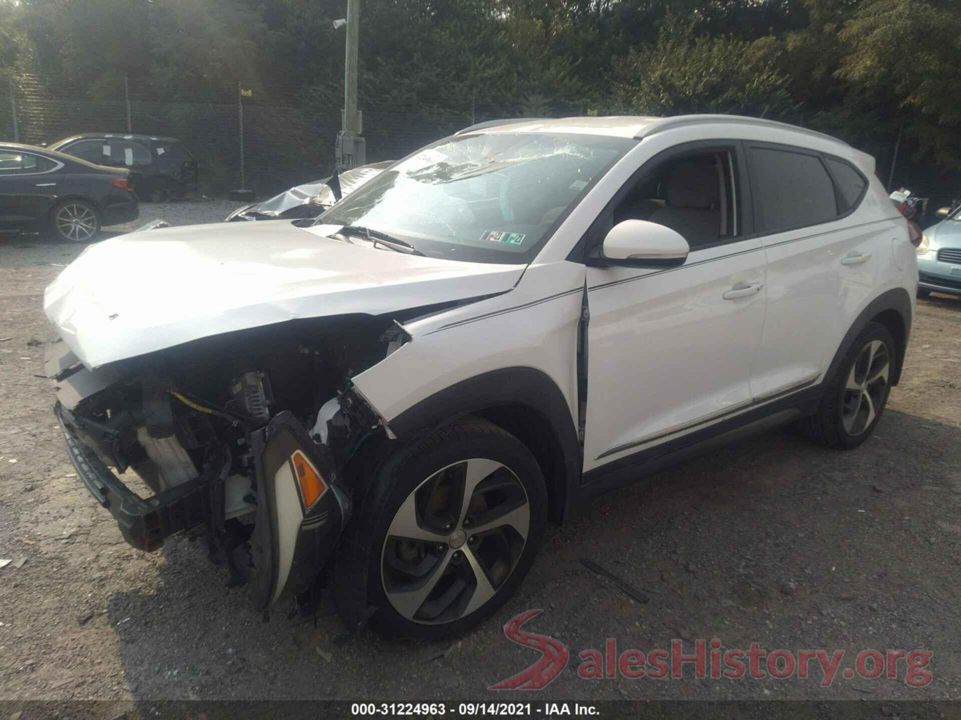 KM8J33A26GU053877 2016 HYUNDAI TUCSON