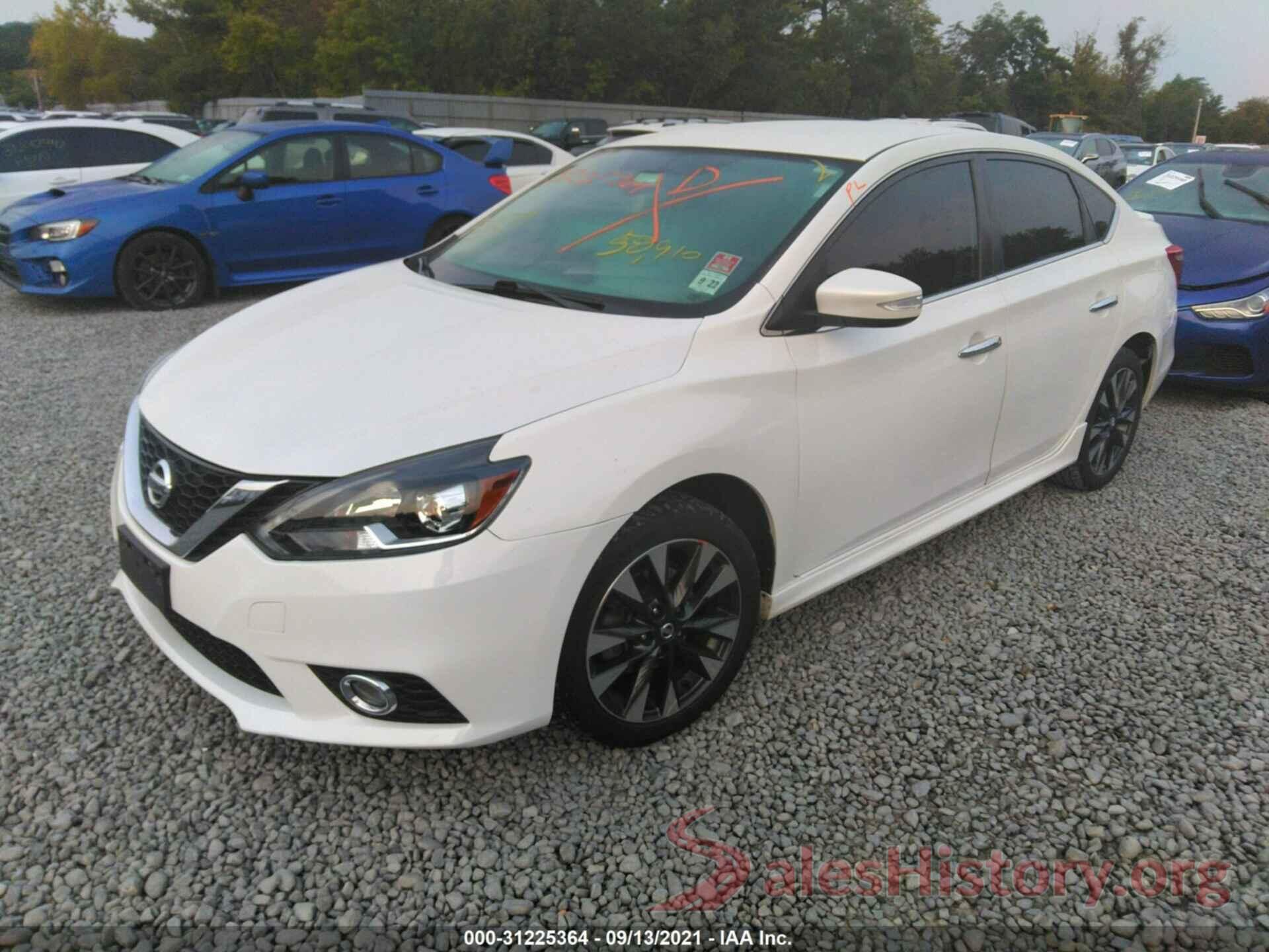 3N1AB7APXHY364093 2017 NISSAN SENTRA