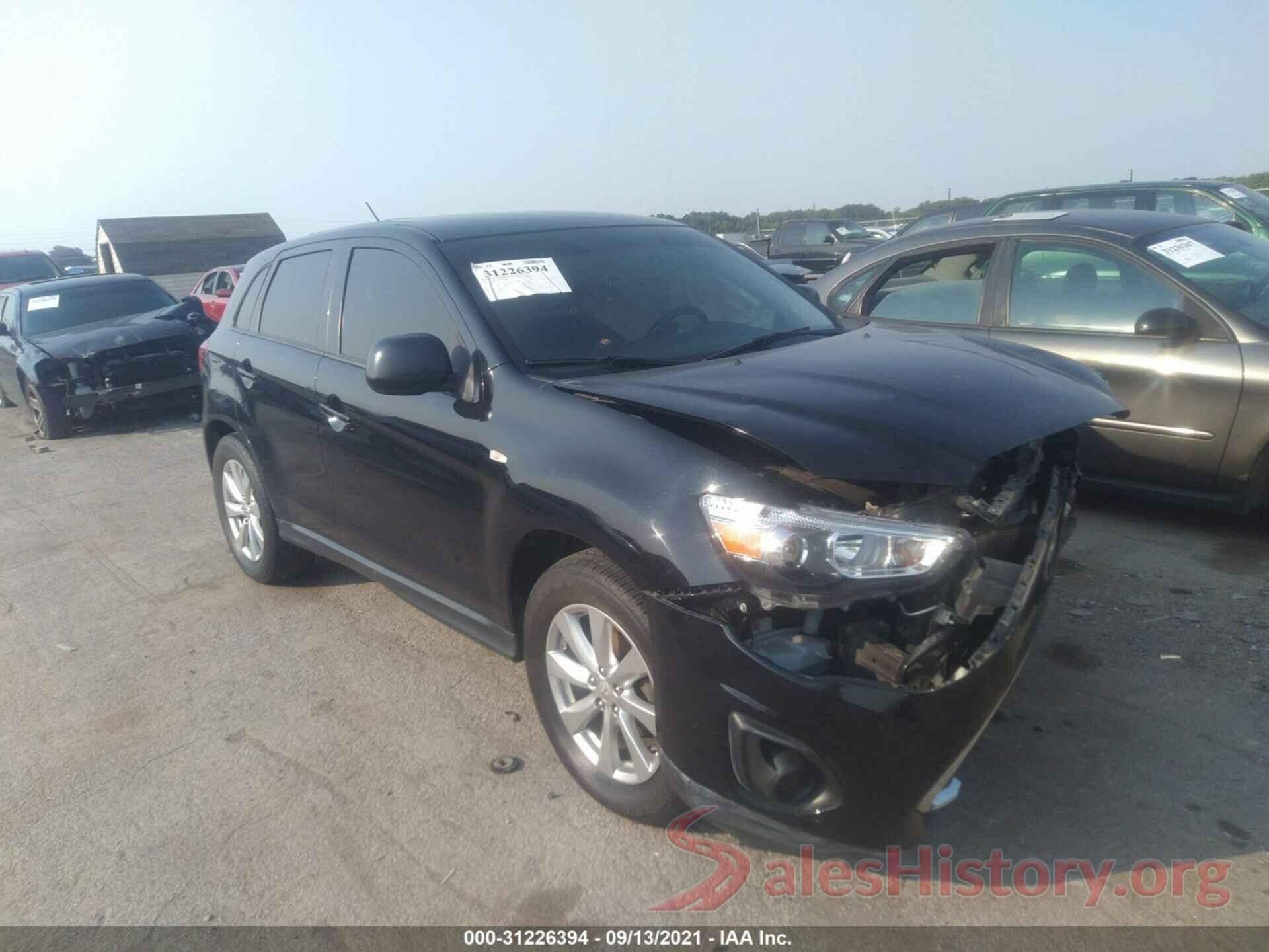 4A4AP3AW0FE031466 2015 MITSUBISHI OUTLANDER SPORT