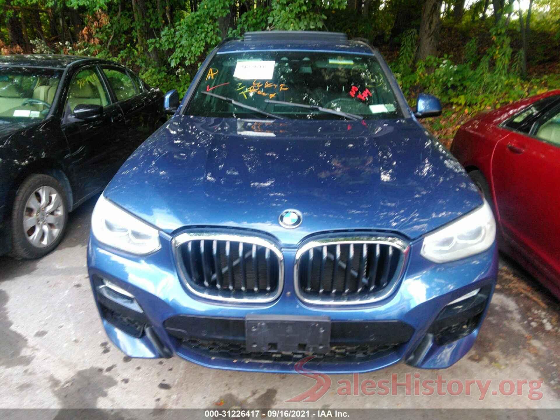 5UXTR9C56KLP81251 2019 BMW X3