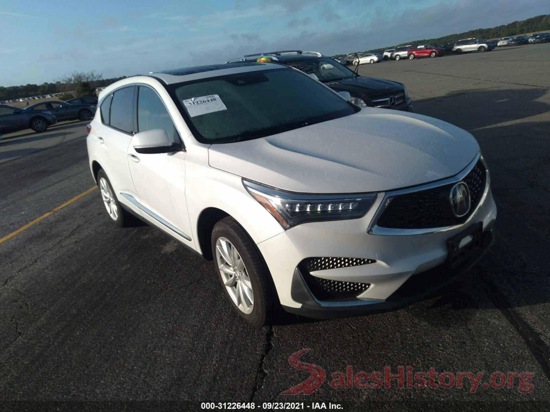 5J8TC2H34LL009075 2020 ACURA RDX