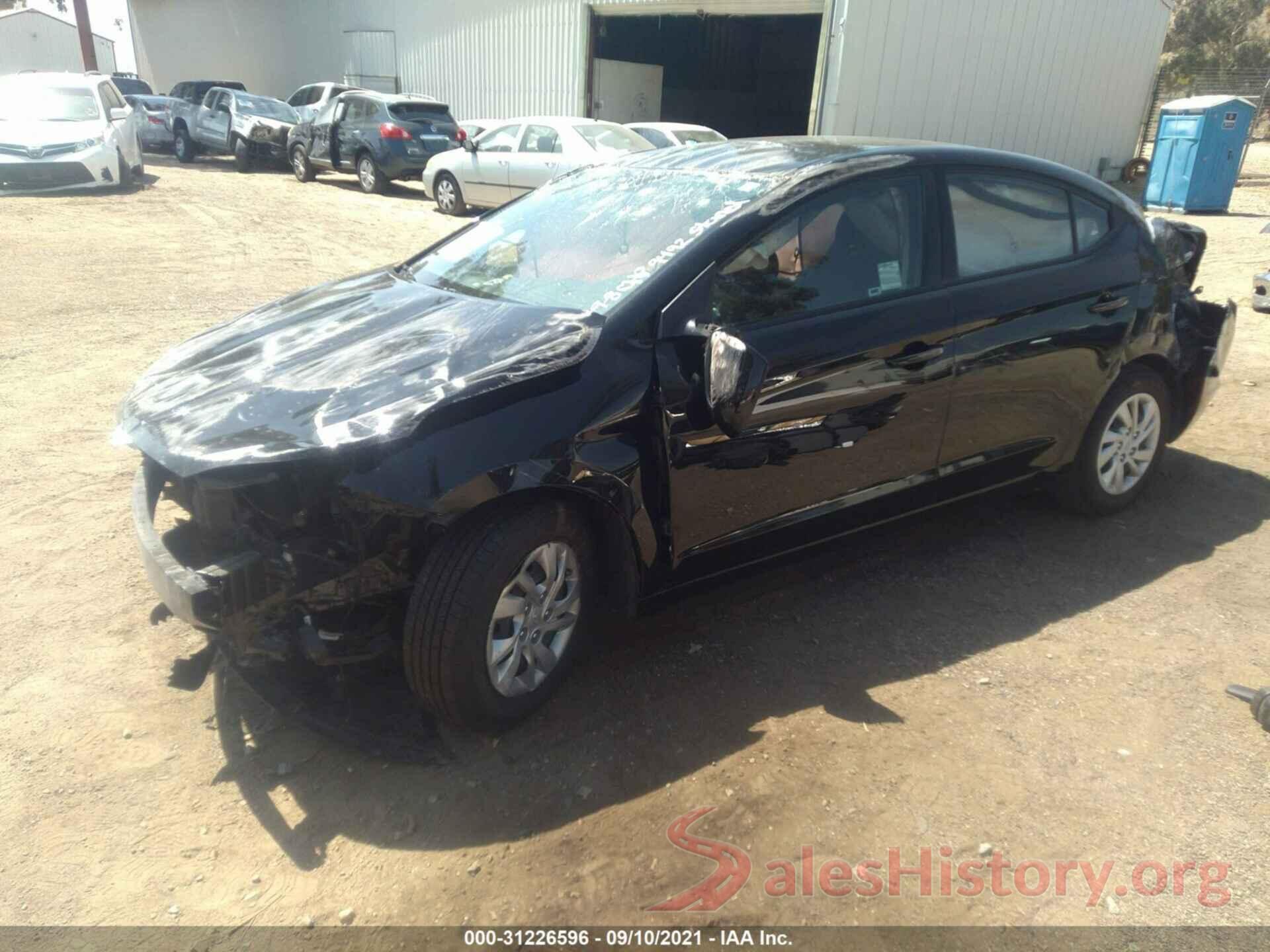 5NPD74LF6LH609492 2020 HYUNDAI ELANTRA