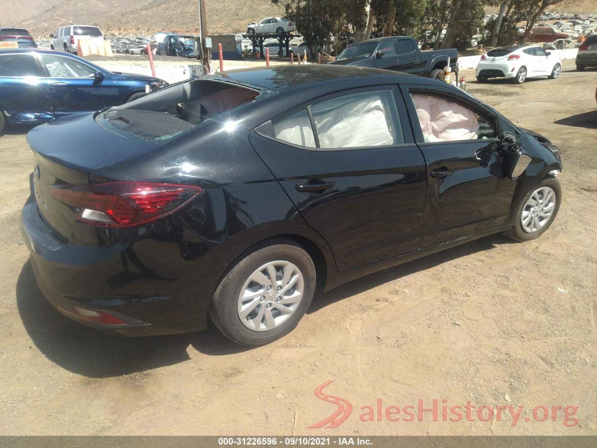 5NPD74LF6LH609492 2020 HYUNDAI ELANTRA