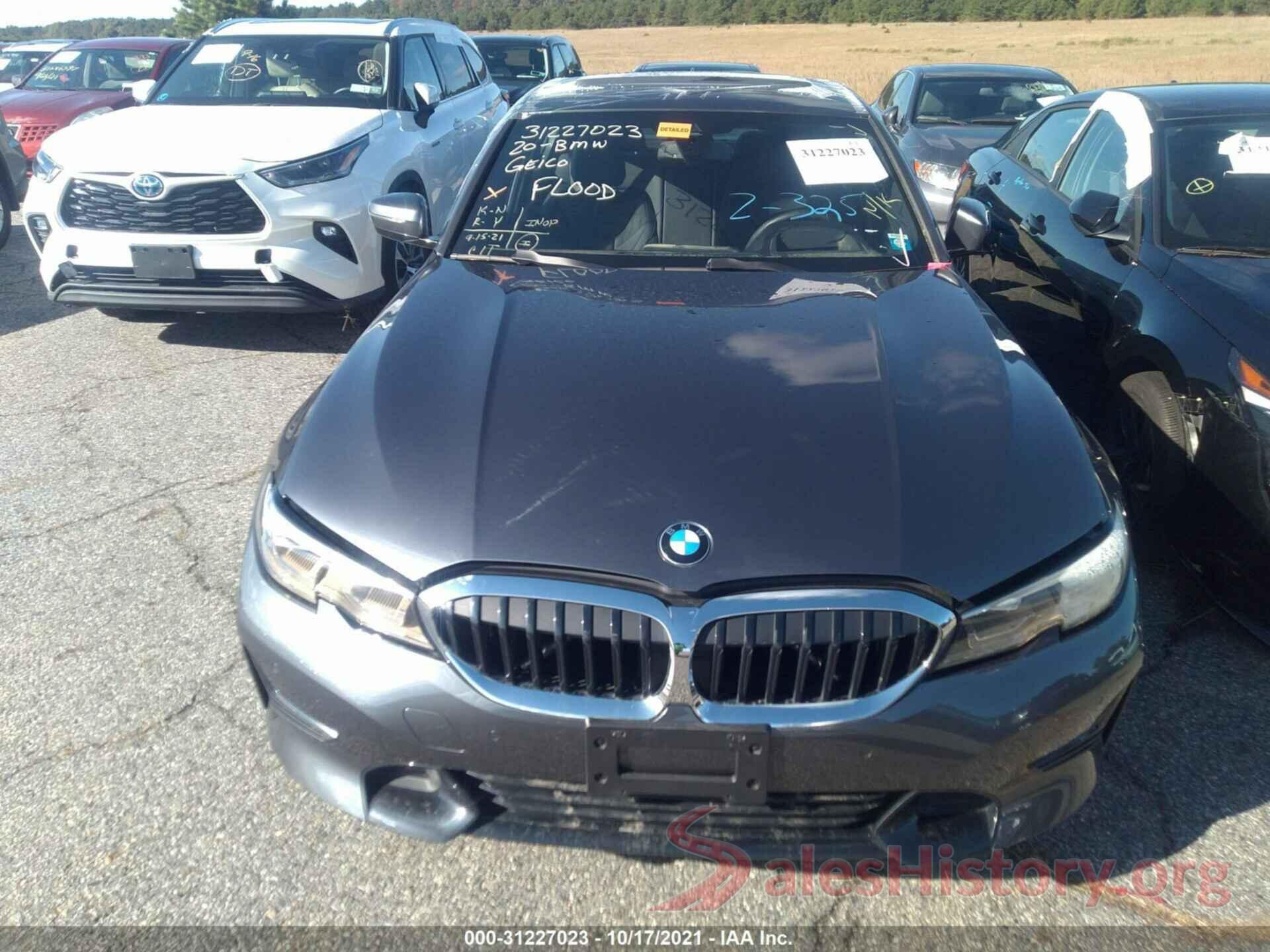 WBA5R7C08LFJ09854 2020 BMW 3 SERIES