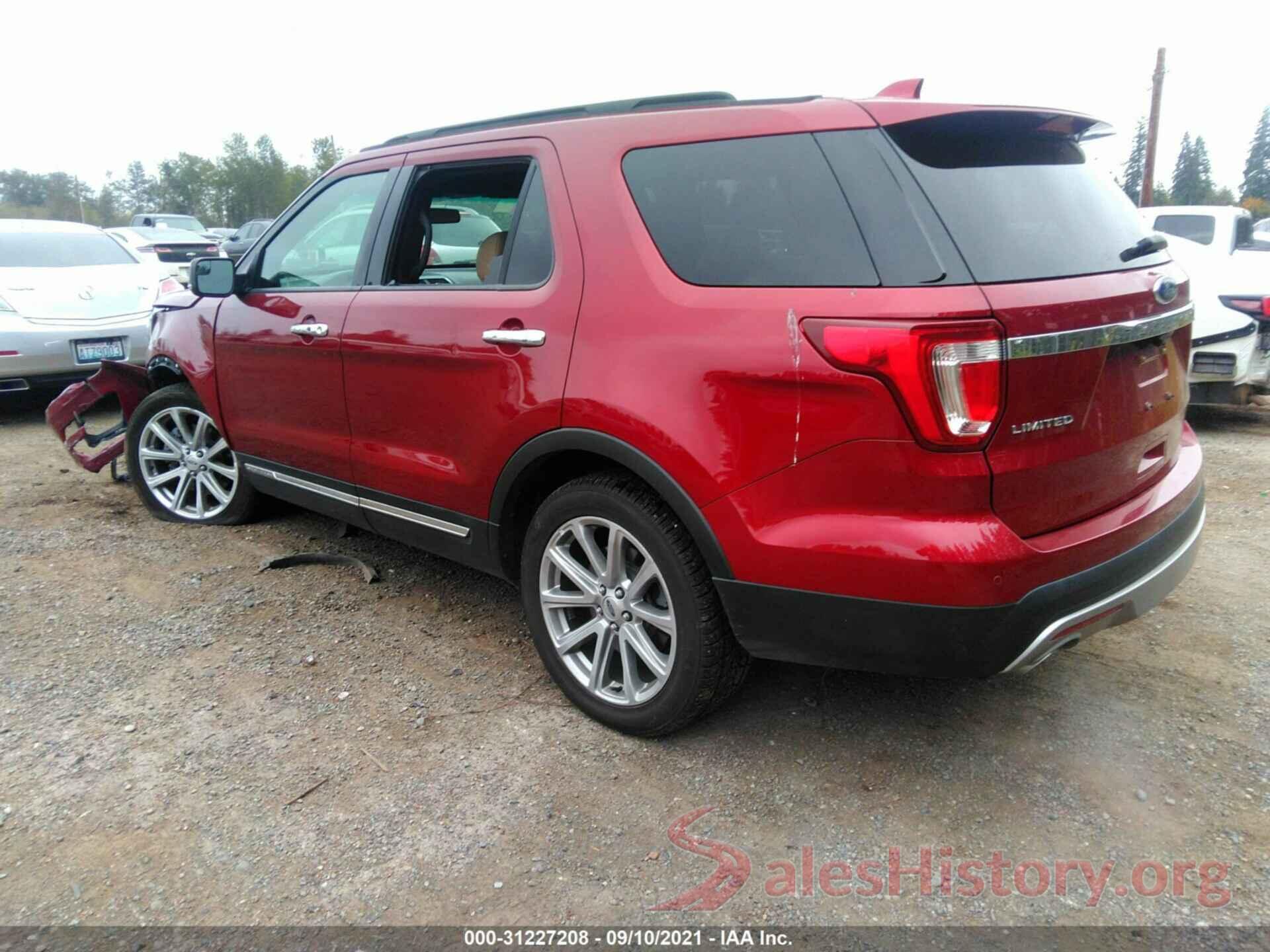 1FM5K8F82HGB47656 2017 FORD EXPLORER