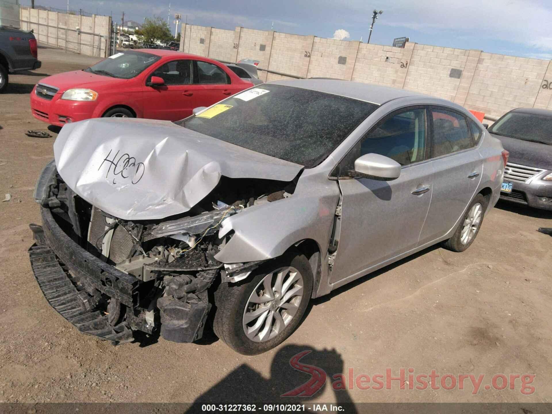 3N1AB7AP4JL656812 2018 NISSAN SENTRA