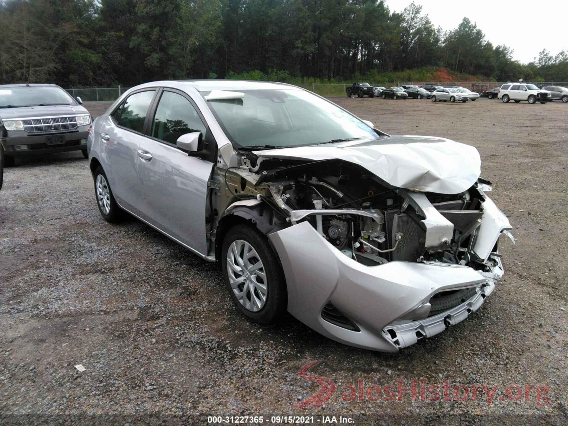 5YFBURHE4KP895261 2019 TOYOTA COROLLA