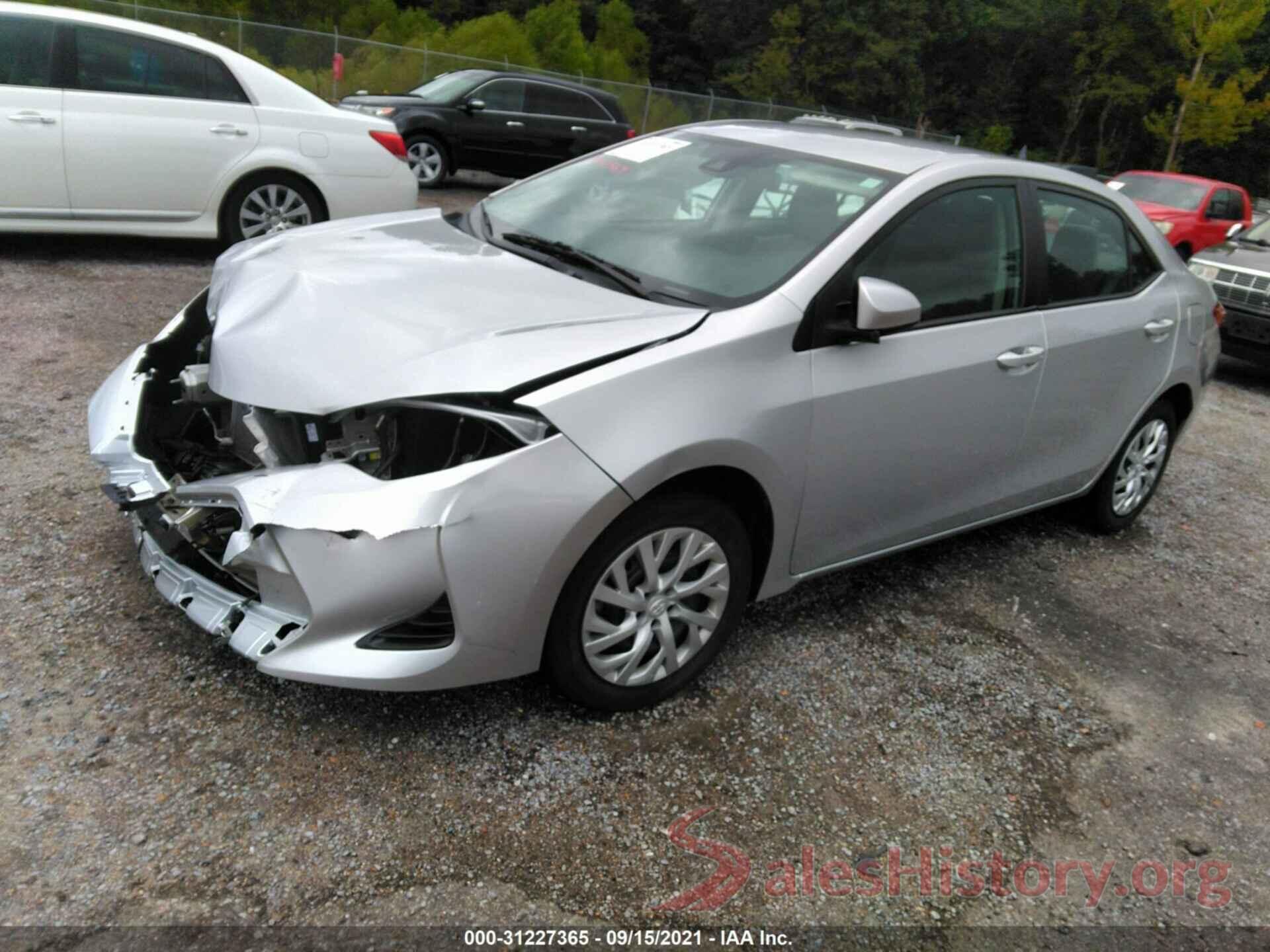 5YFBURHE4KP895261 2019 TOYOTA COROLLA