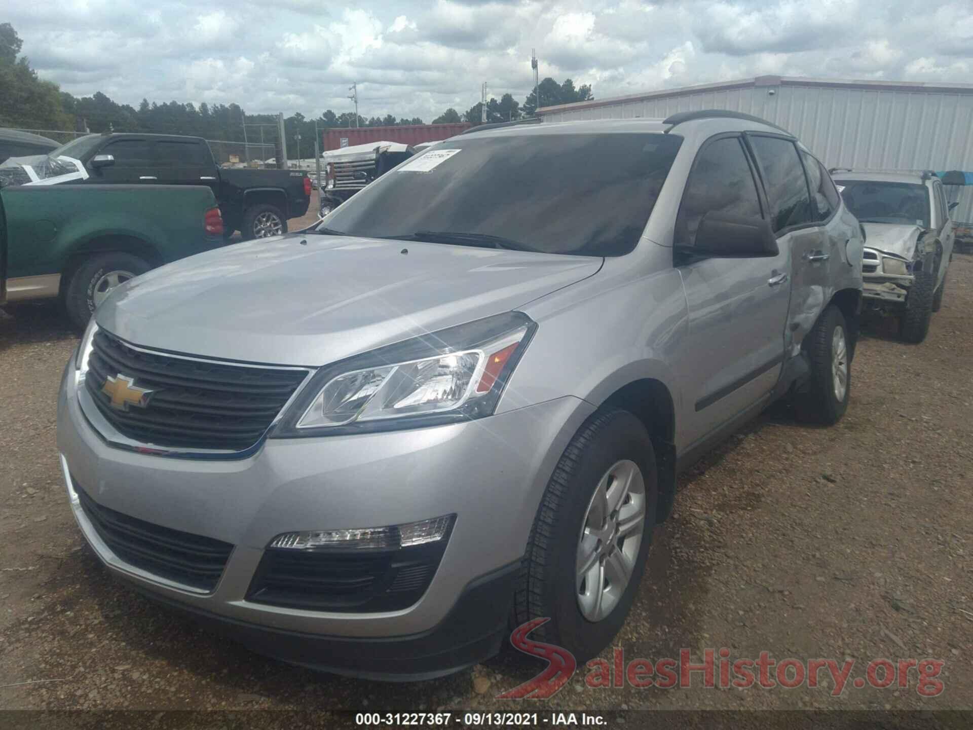 1GNKRFKD8GJ143615 2016 CHEVROLET TRAVERSE