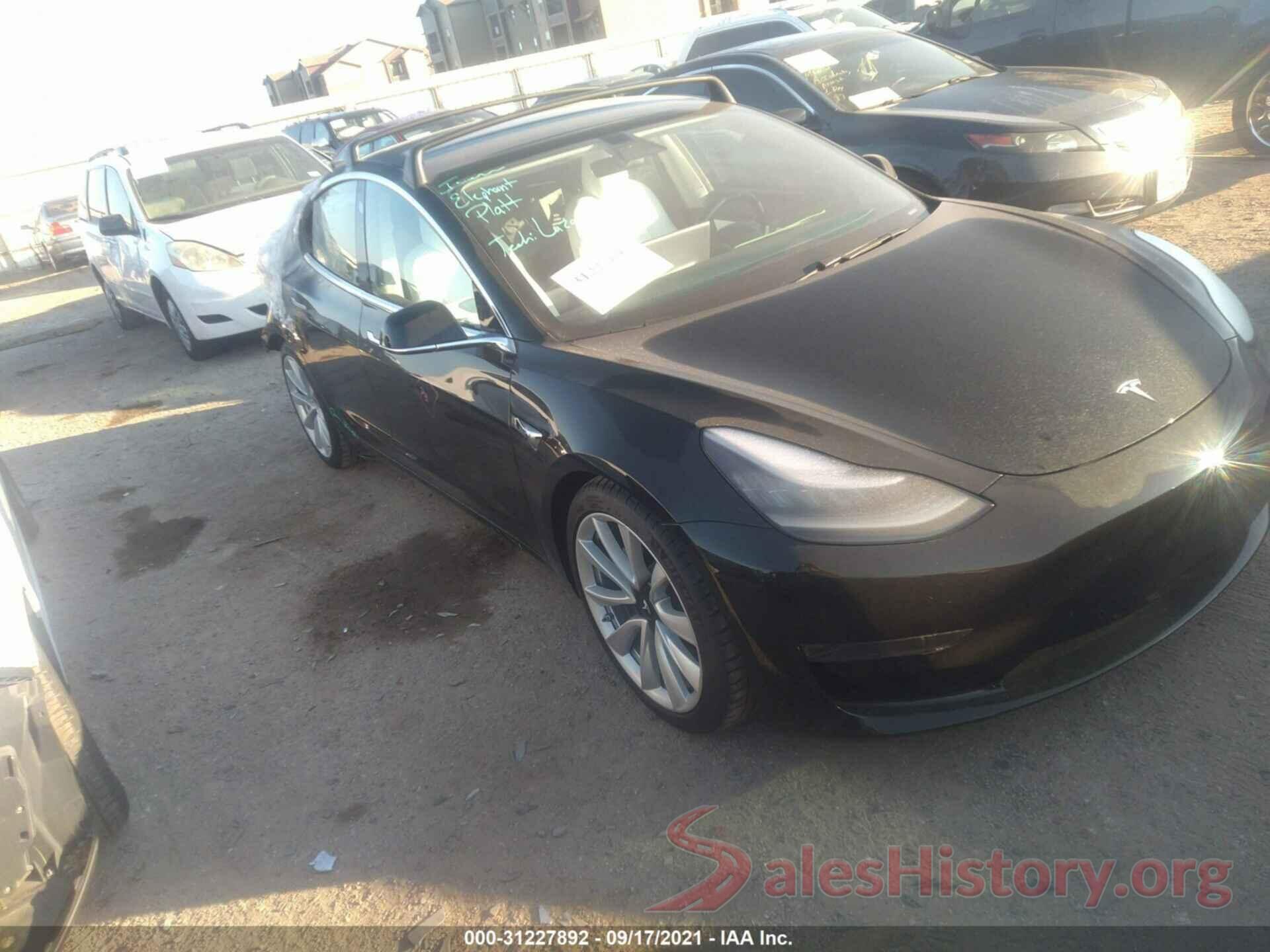 5YJ3E1EB4KF421416 2019 TESLA MODEL 3