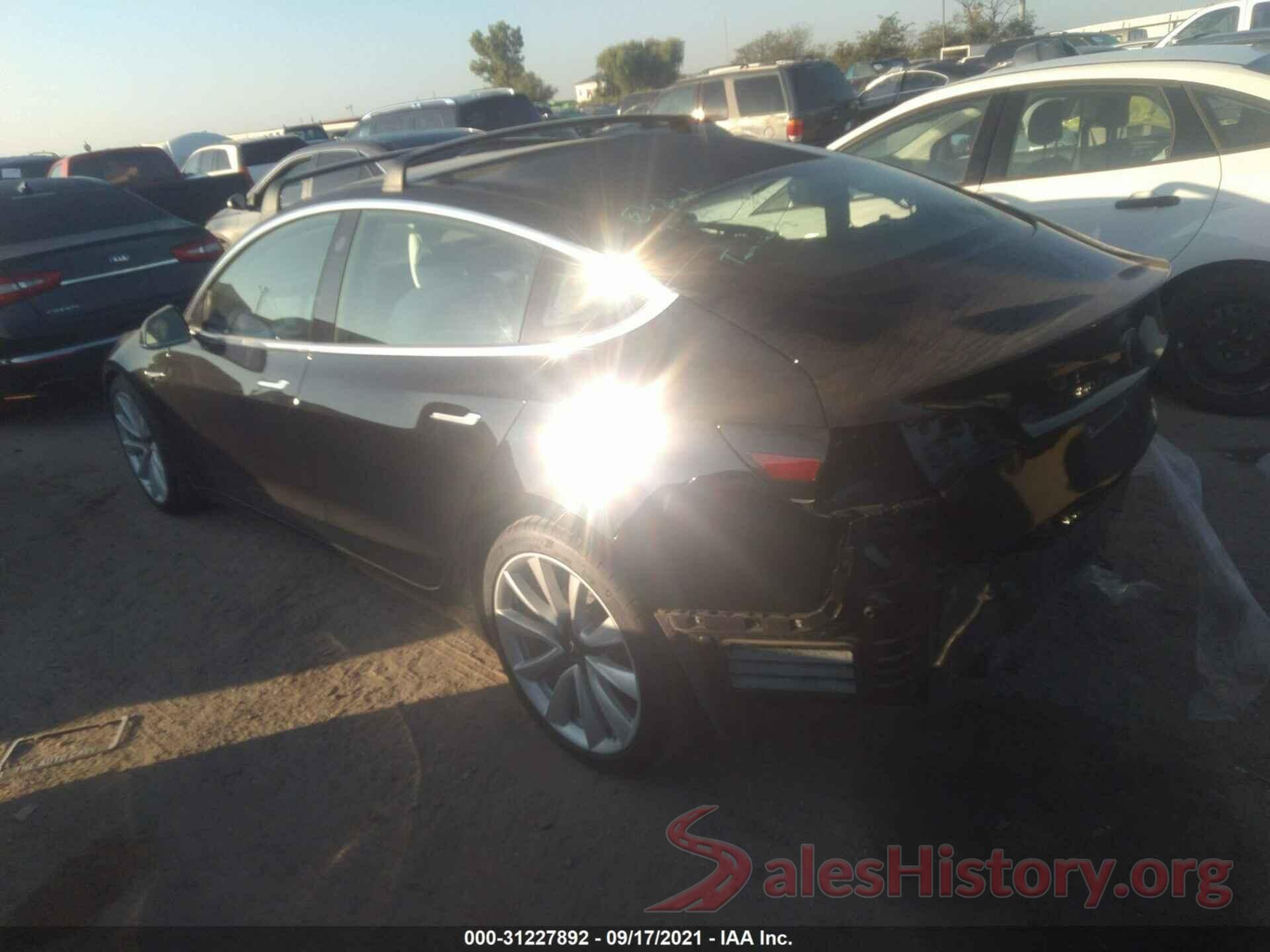 5YJ3E1EB4KF421416 2019 TESLA MODEL 3