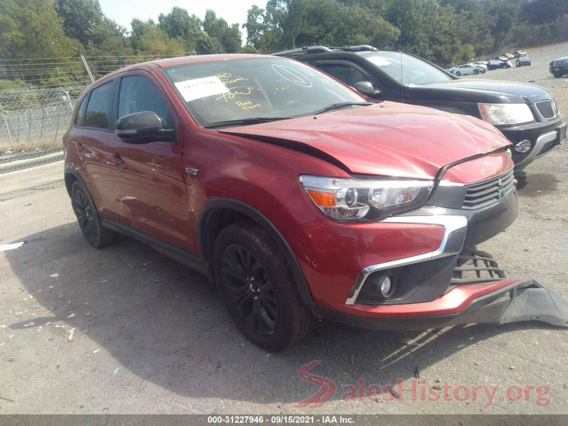 JA4AP3AU6HZ032469 2017 MITSUBISHI OUTLANDER SPORT