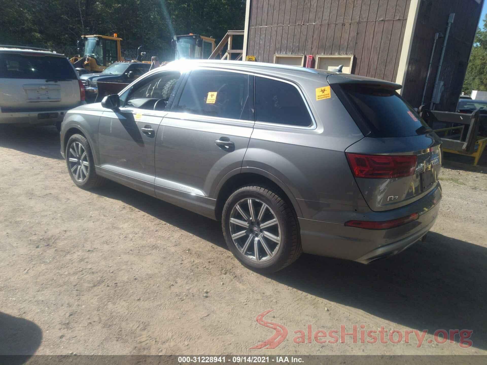 WA1VAAF76JD025745 2018 AUDI Q7