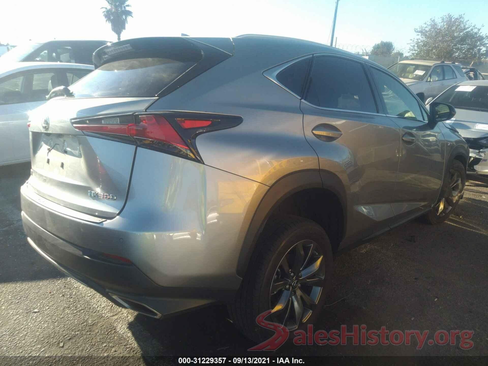 JTJSARBZ4L2175430 2020 LEXUS NX