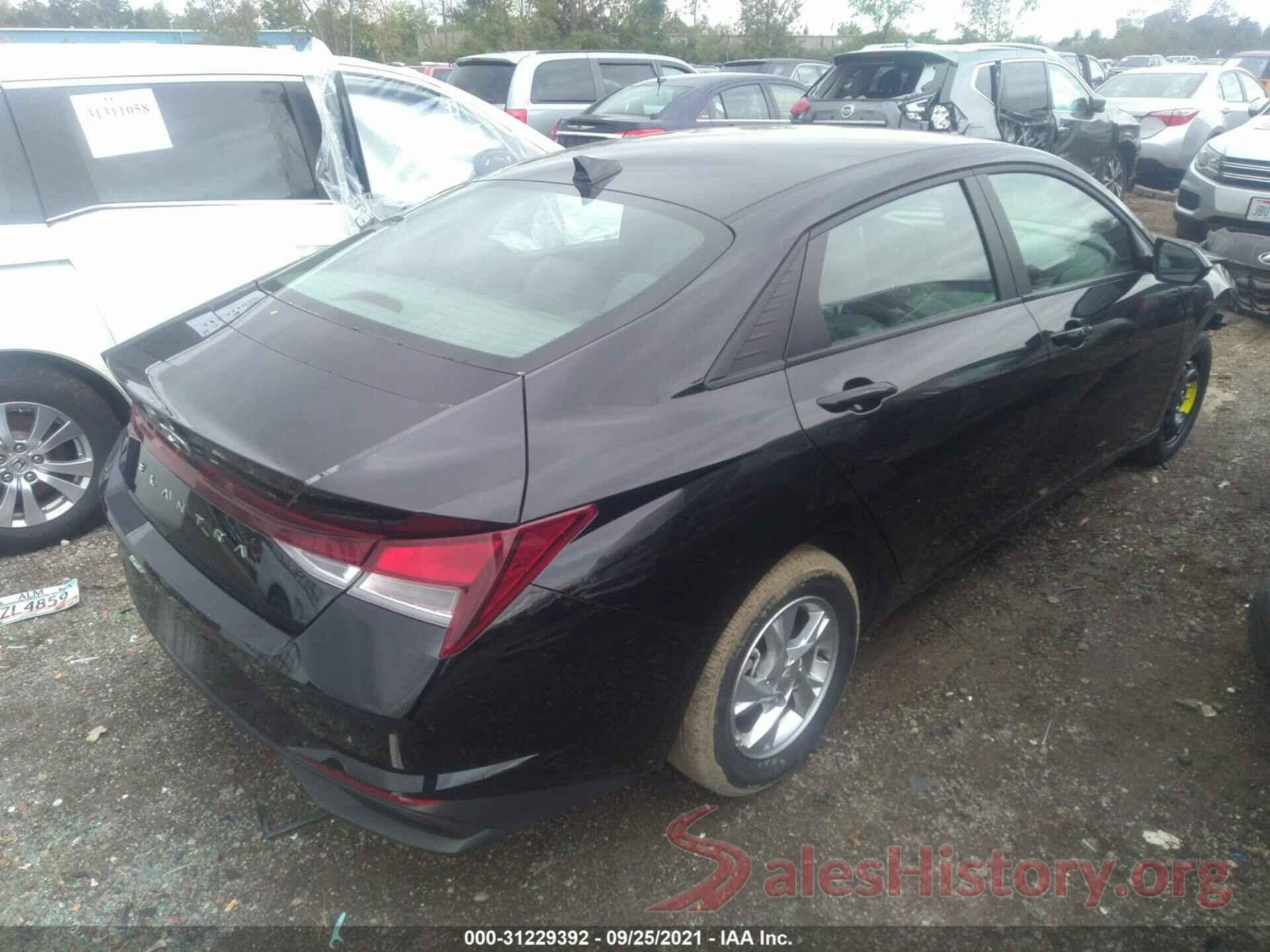 KMHLL4AG3MU122708 2021 HYUNDAI ELANTRA