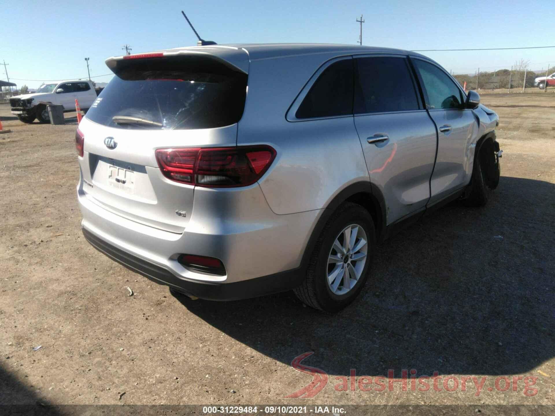 5XYPG4A54KG489351 2019 KIA SORENTO