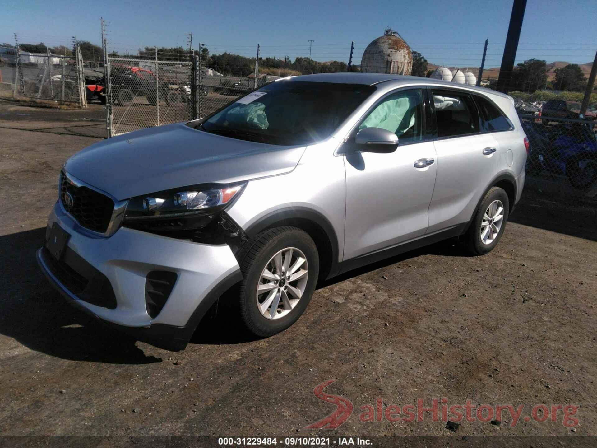 5XYPG4A54KG489351 2019 KIA SORENTO