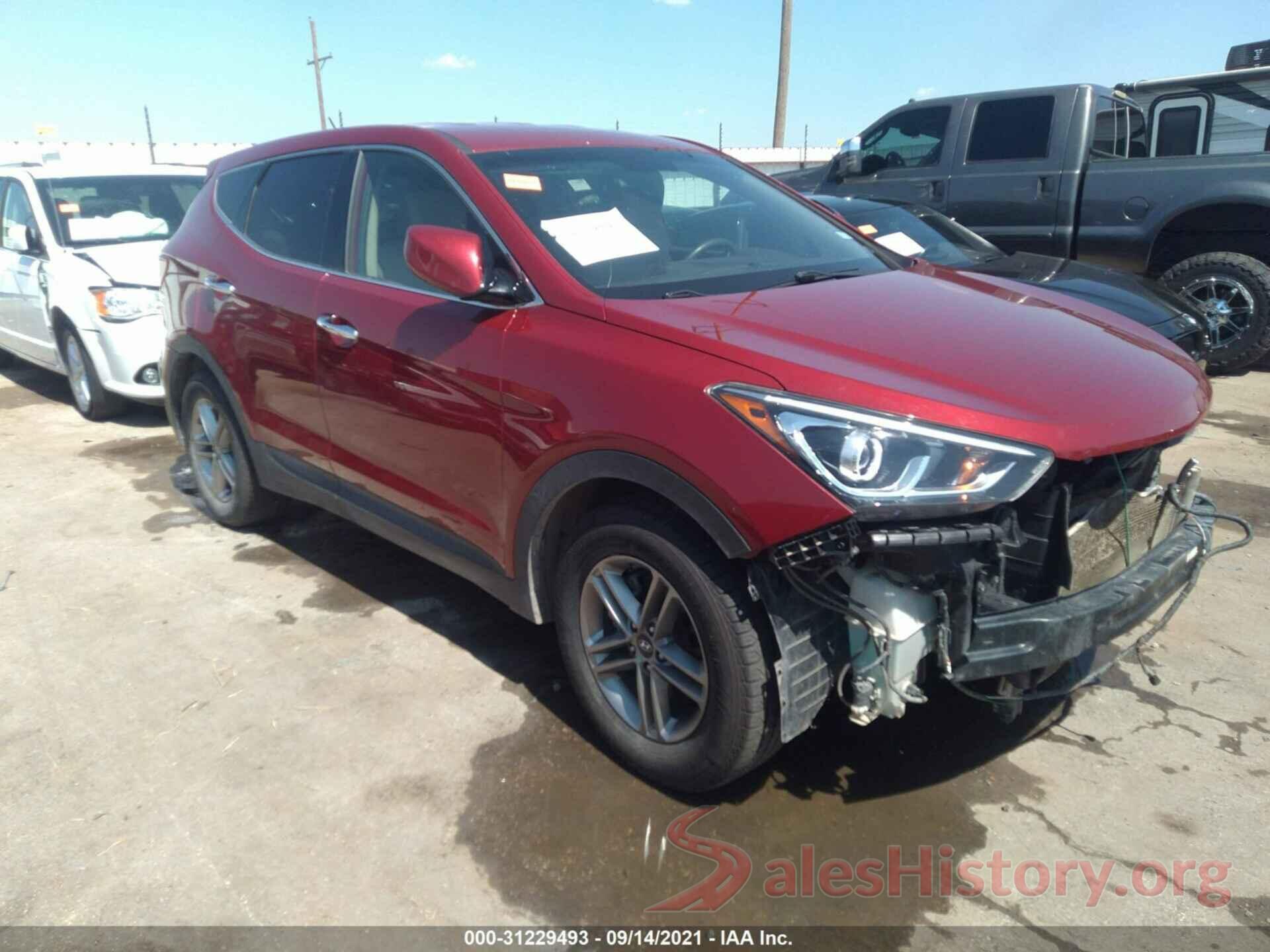 5XYZT3LB5JG539576 2018 HYUNDAI SANTA FE SPORT