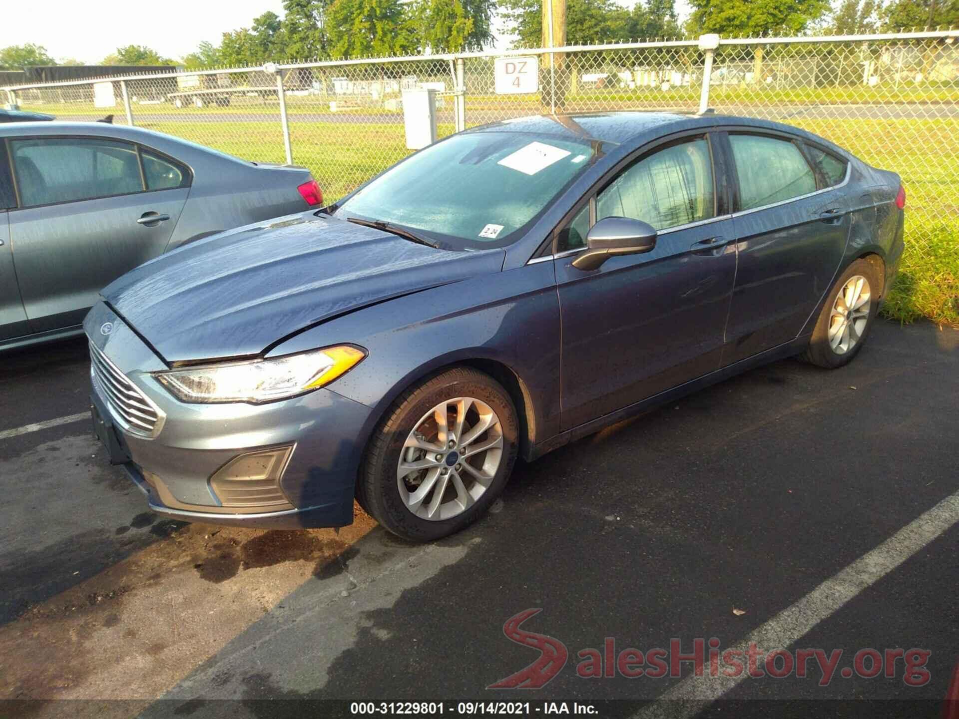 3FA6P0HD2KR159107 2019 FORD FUSION