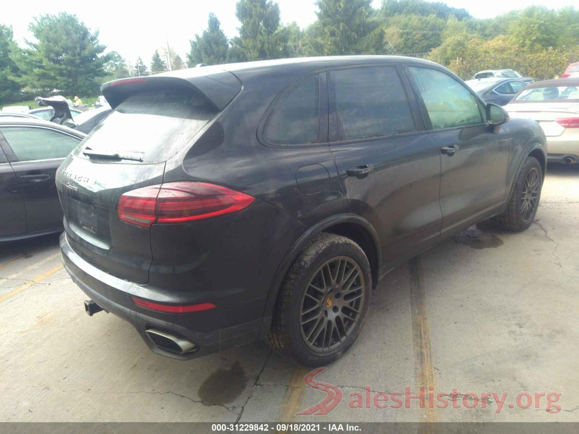 WP1AA2A29HKA84041 2017 PORSCHE CAYENNE