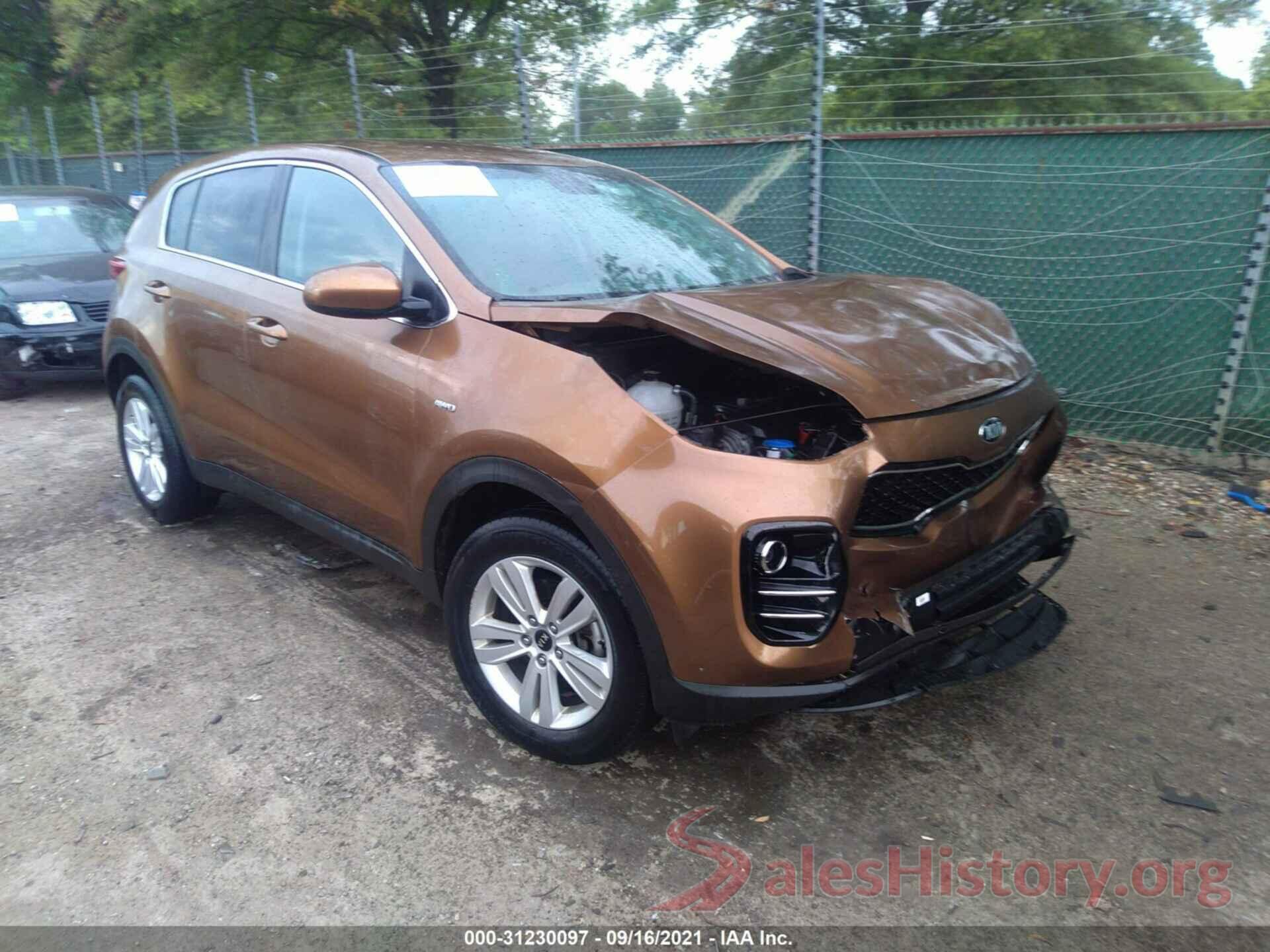 KNDPMCAC8H7033053 2017 KIA SPORTAGE