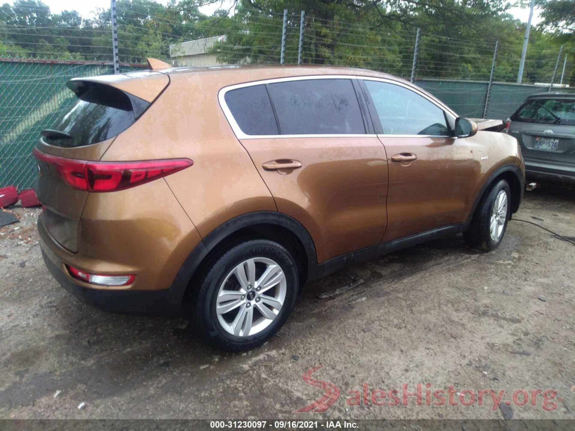 KNDPMCAC8H7033053 2017 KIA SPORTAGE