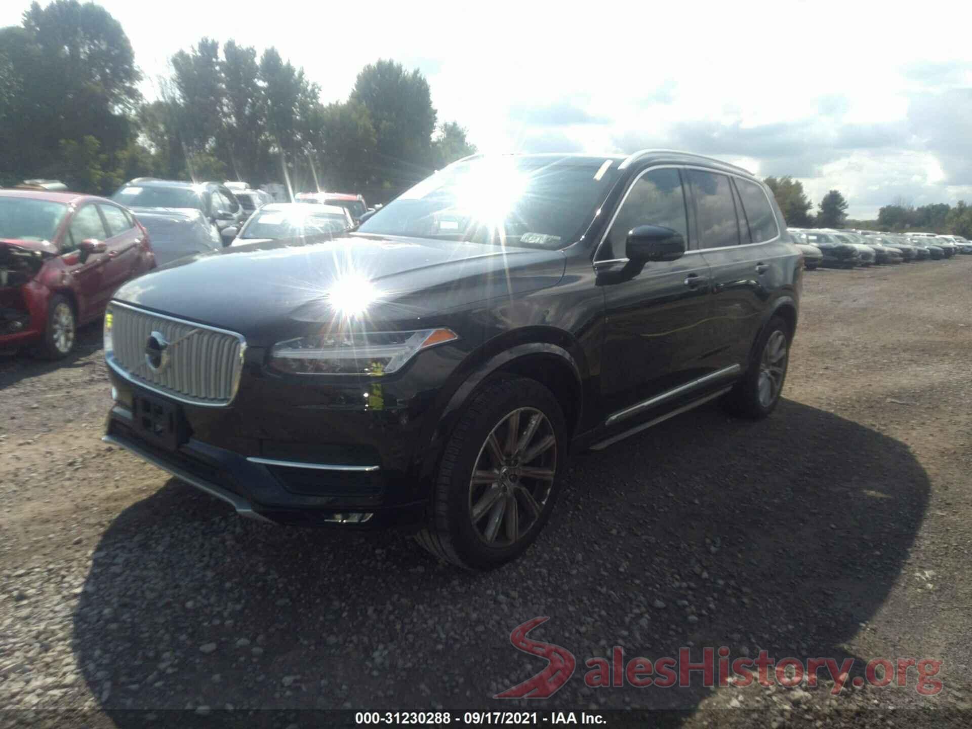 YV4A22PLXH1164837 2017 VOLVO XC90