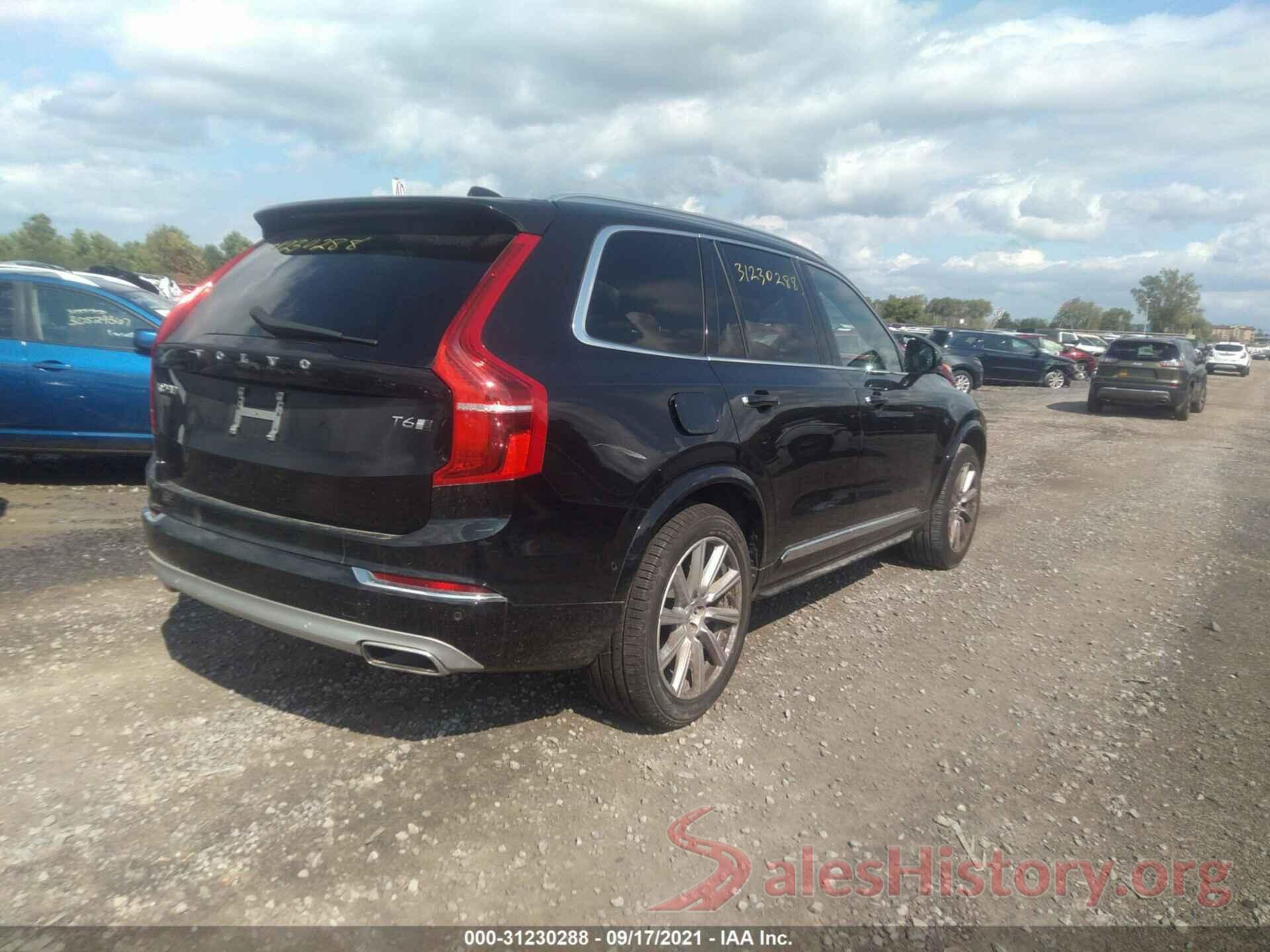 YV4A22PLXH1164837 2017 VOLVO XC90