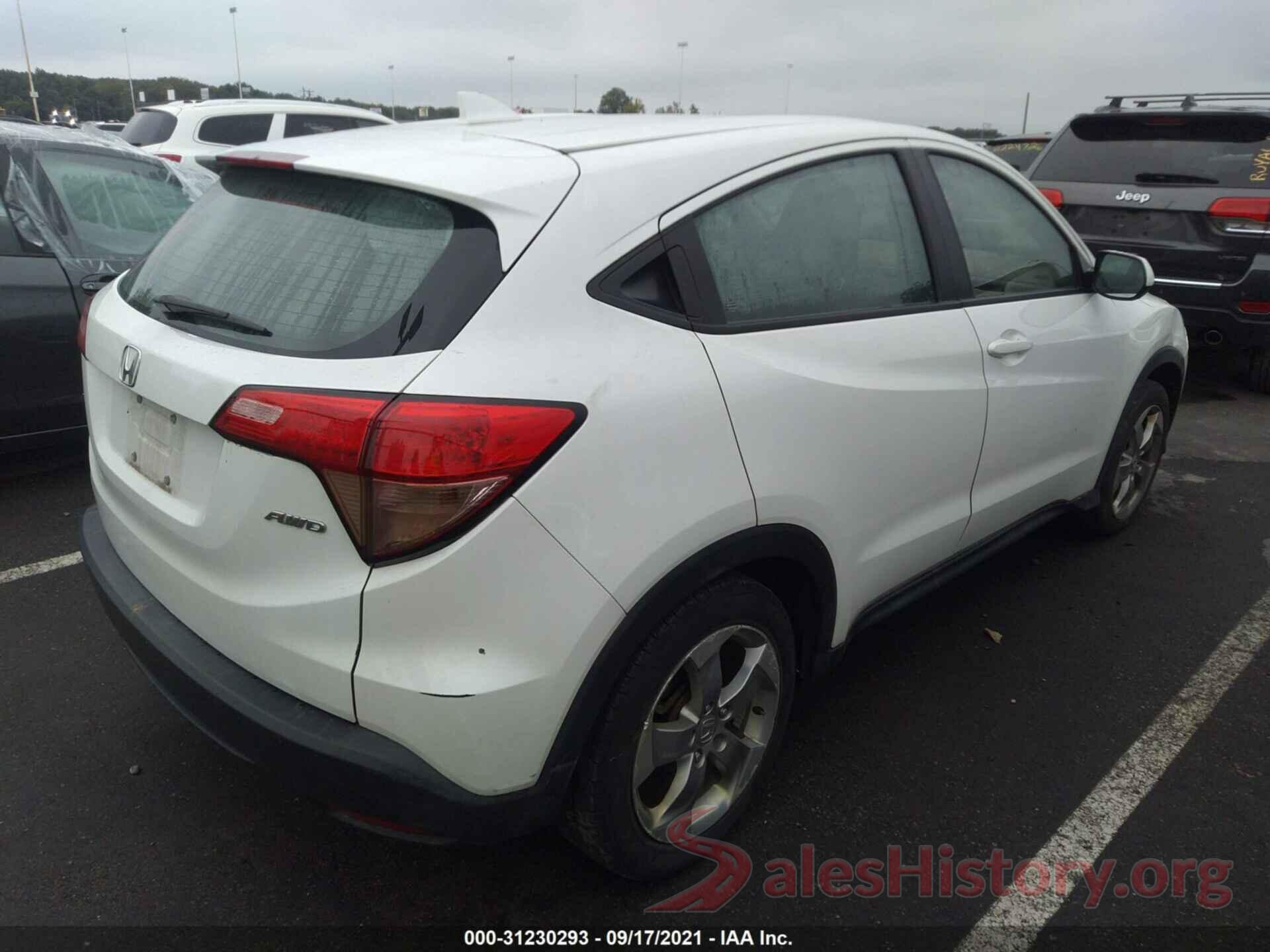 3CZRU6H31HM711349 2017 HONDA HR-V