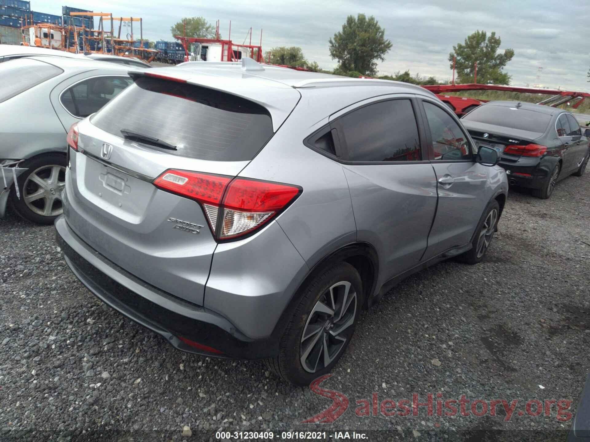 3CZRU6H15KM736616 2019 HONDA HR-V