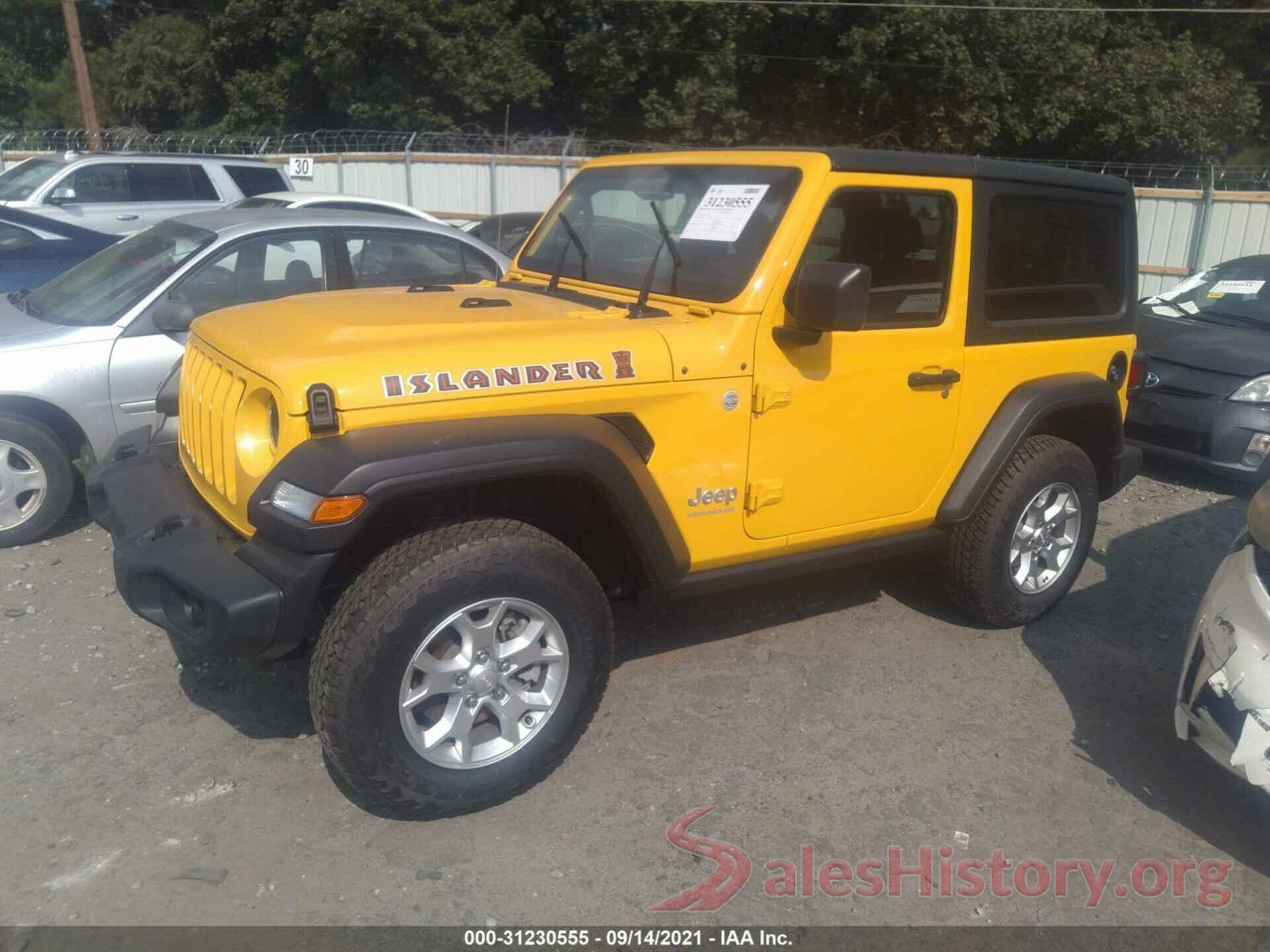 1C4GJXAG7MW591527 2021 JEEP WRANGLER