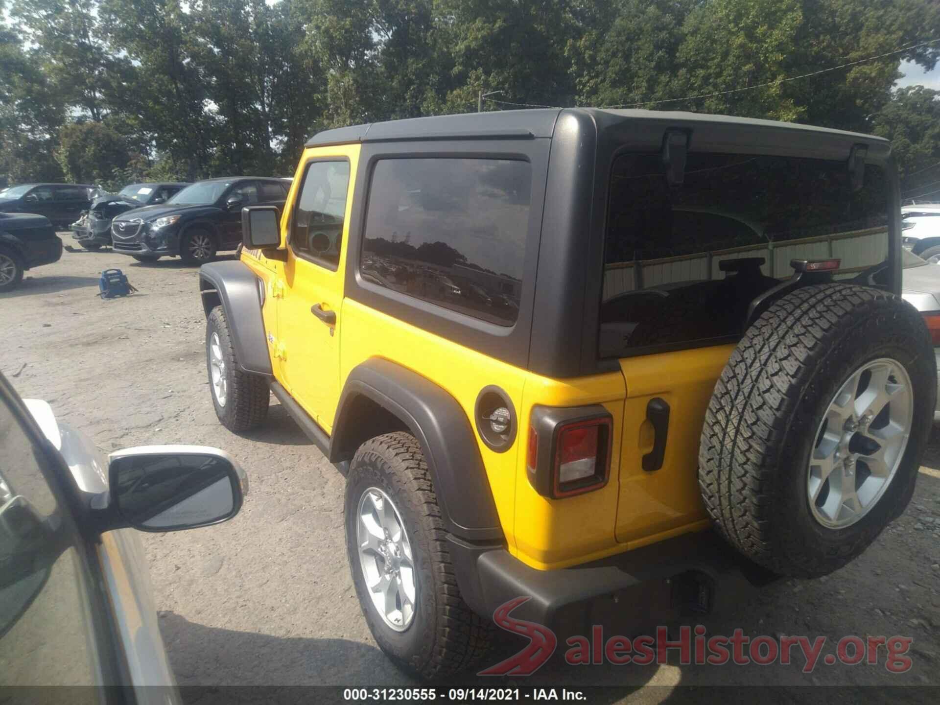 1C4GJXAG7MW591527 2021 JEEP WRANGLER