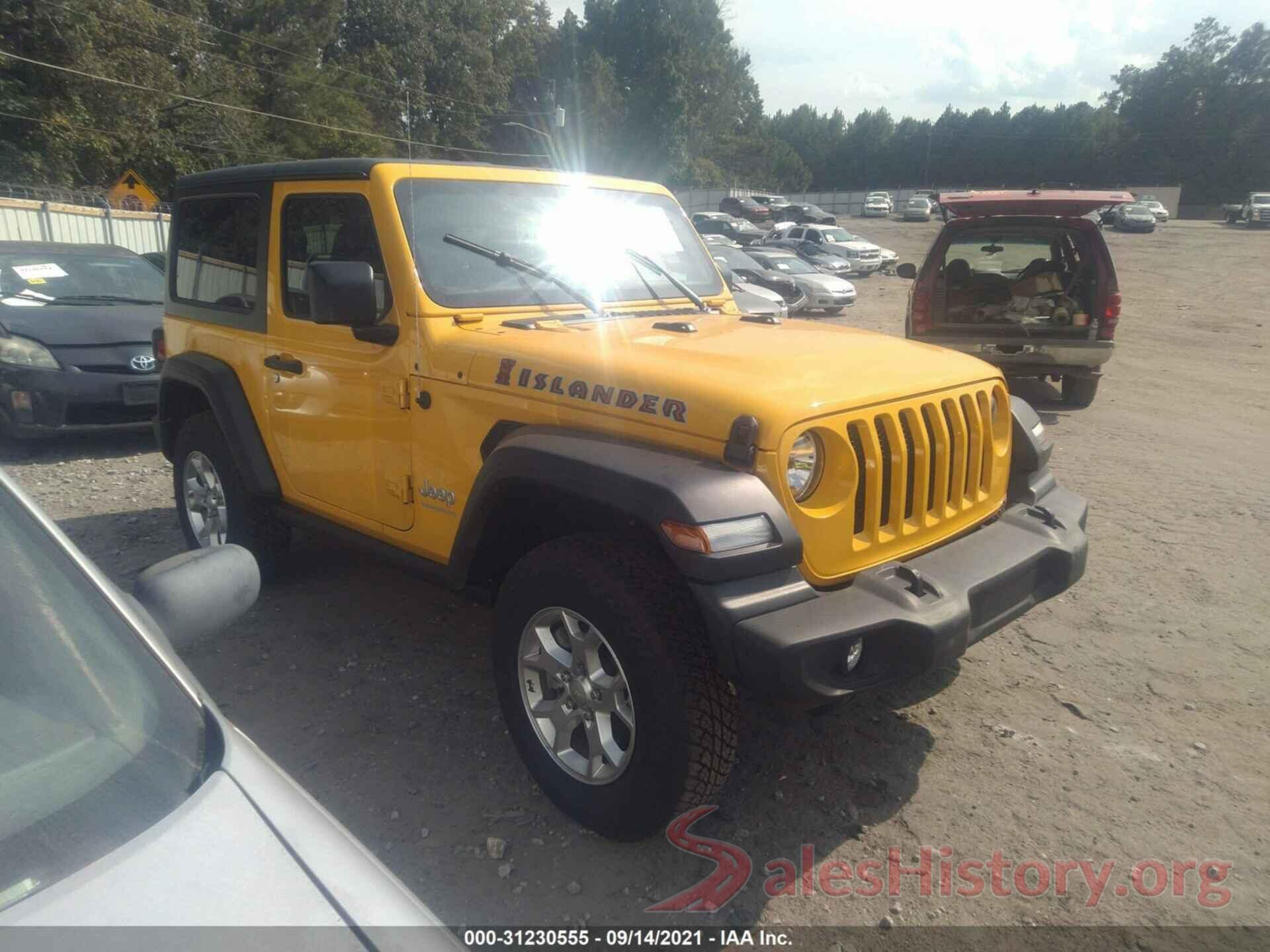 1C4GJXAG7MW591527 2021 JEEP WRANGLER