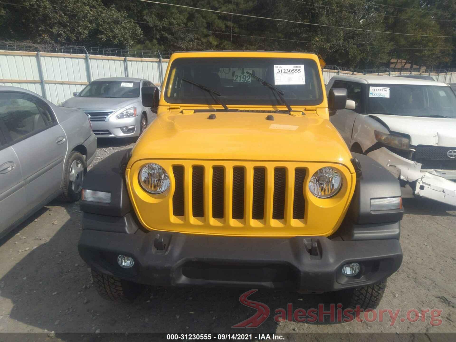 1C4GJXAG7MW591527 2021 JEEP WRANGLER