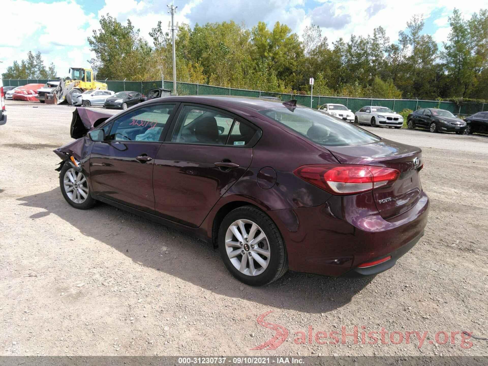 3KPFL4A73HE016474 2017 KIA FORTE