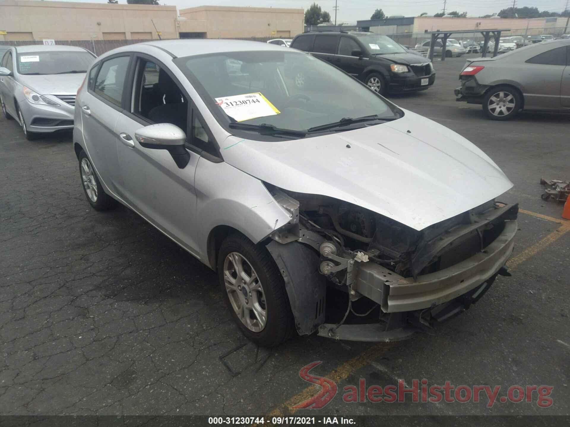 3FADP4EJ5GM100839 2016 FORD FIESTA