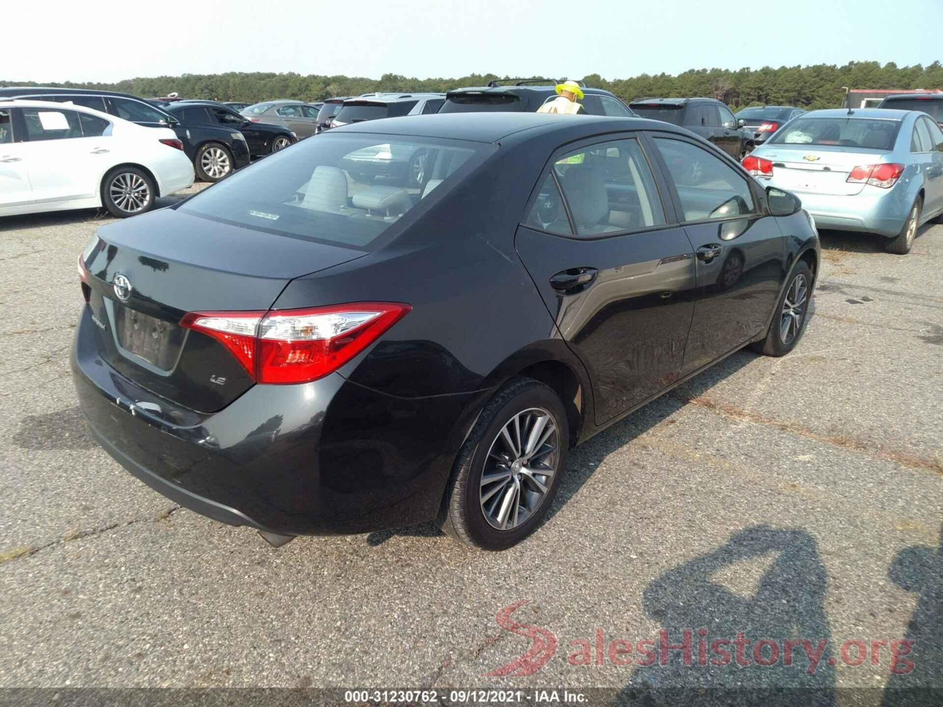 2T1BURHEXGC542191 2016 TOYOTA COROLLA