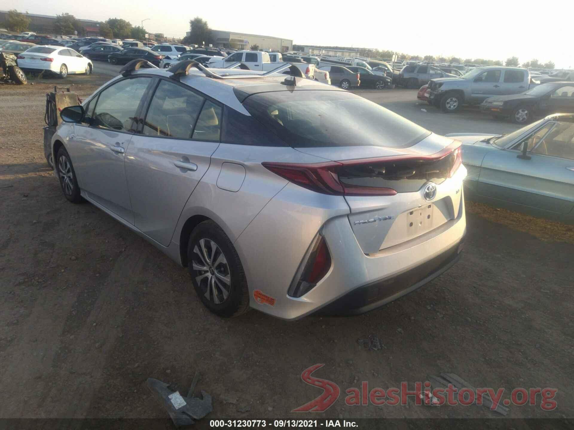 JTDKARFPXL3142633 2020 TOYOTA PRIUS PRIME