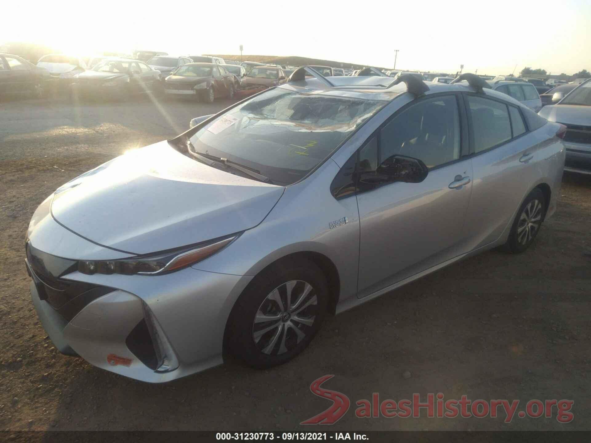 JTDKARFPXL3142633 2020 TOYOTA PRIUS PRIME