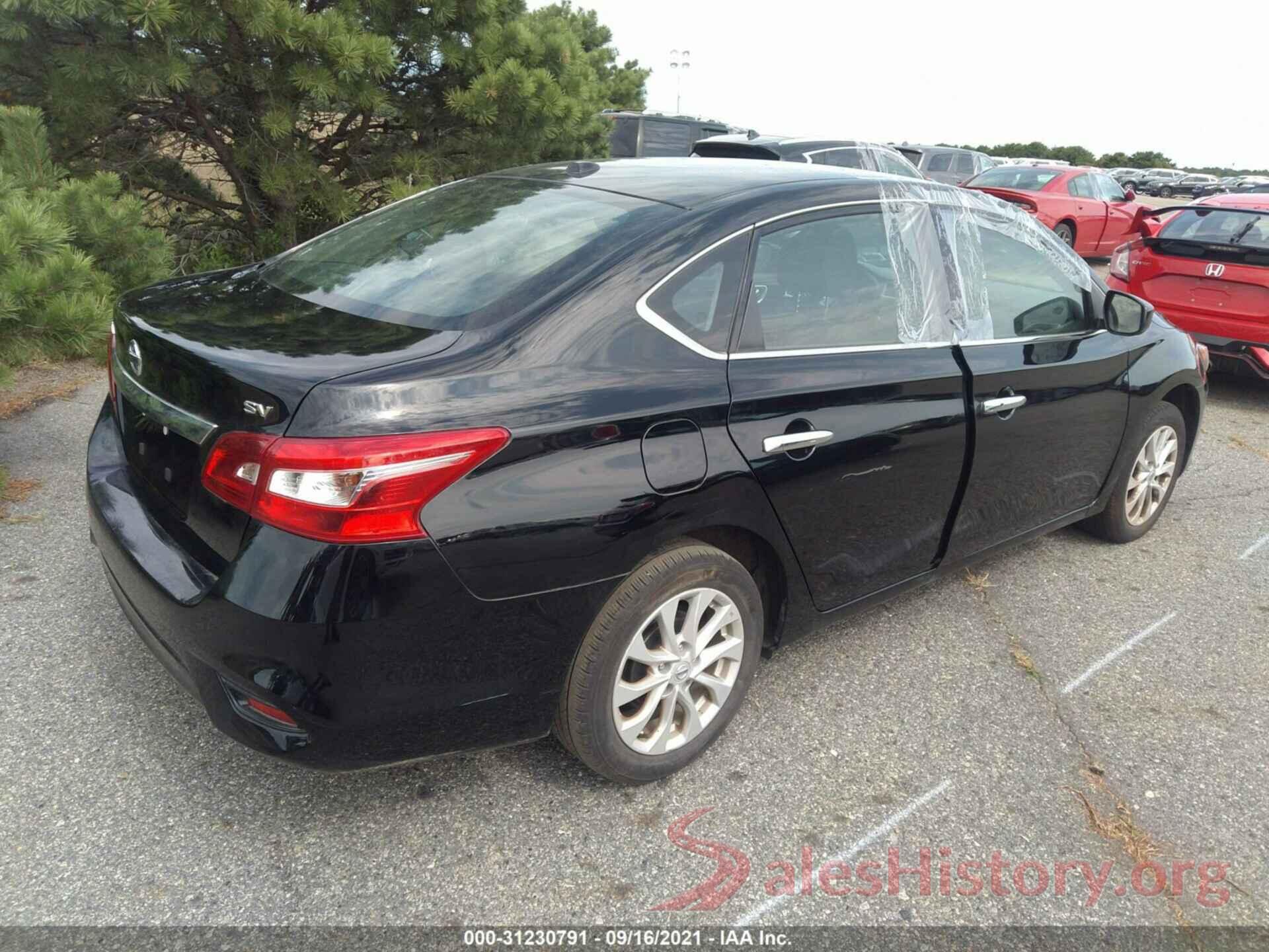 3N1AB7AP7KY443101 2019 NISSAN SENTRA