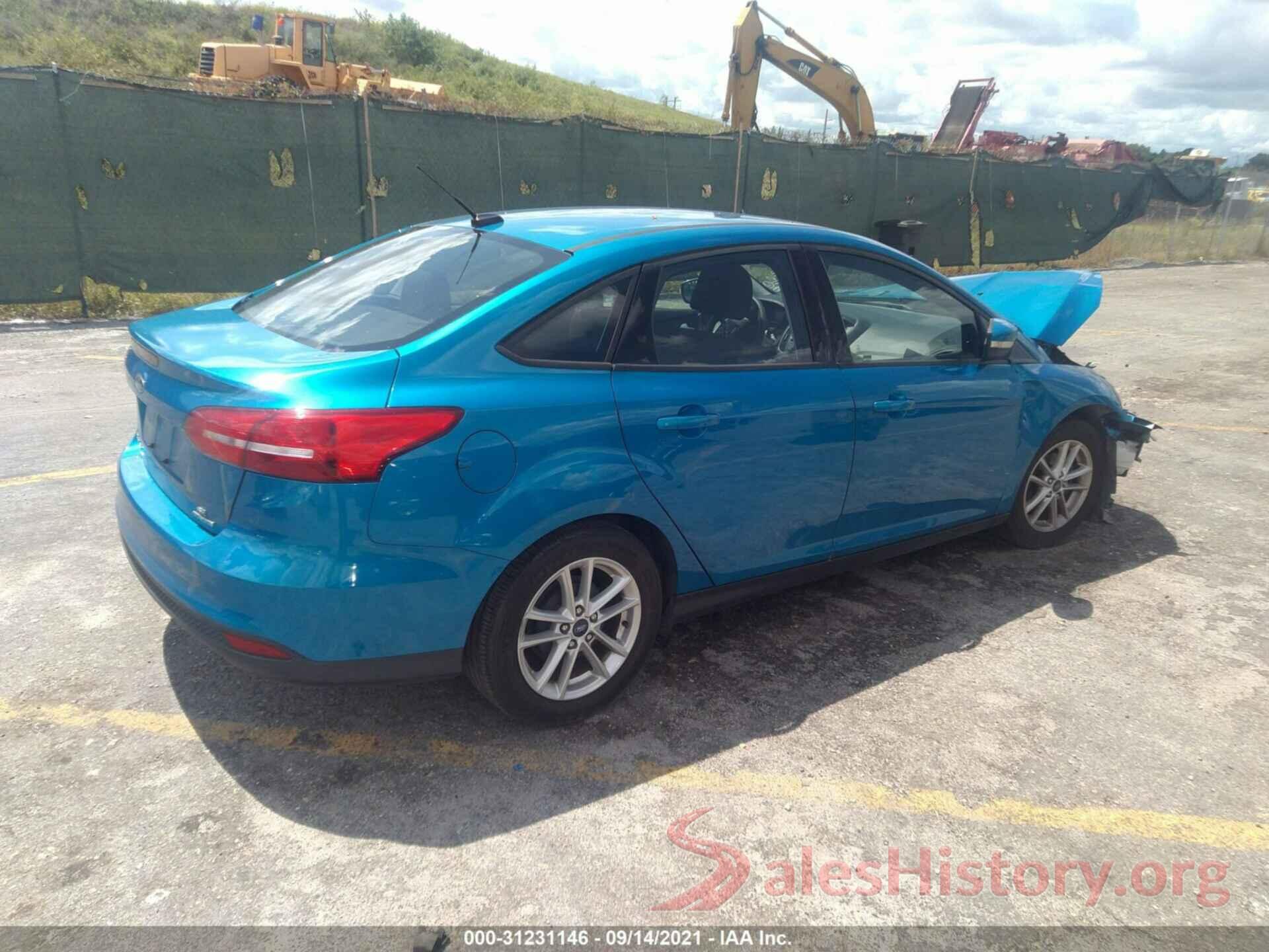 1FADP3F26GL300714 2016 FORD FOCUS